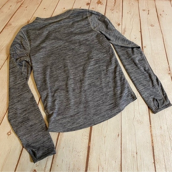 Trimfit Space Dye Gray Long-Sleeve w/Thumbholes Thermal Long Johns 2 Piece Set - Picture 5 of 8